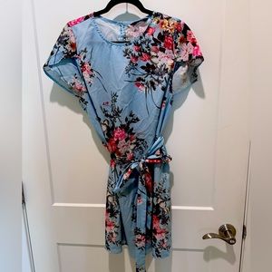 Floral mini dress